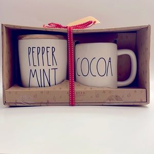 Rae Dunn Canister and Mug Set